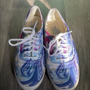 Tie dye vans